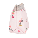 Lesportsac Small Sloan Cosmetic 小梯形化妝包 收納包 盥洗包 女包(紅鶴海島派對)L261-2724P-HG20, , large