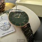 [星晴錶業]ANNE KLEIN手錶,32mm,AN00345墨綠色錶面玫瑰金錶殼綠陶瓷錶帶款, , large