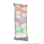 【超值箱購12入組 粉/紫/綠/白 顏色隨機出貨】柔彩沐浴球 沐浴球 洗澡巾 沐浴 台灣製造 細柔材質 起泡容易 刷背巾 吊掛易乾, , large