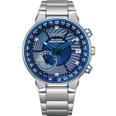 CITIZEN 星辰 GPS衛星對時光動能手錶 CC3030-53L