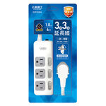太星電工3開3插延長線3P 1.8米, , large