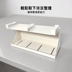 【上手家居】鏡櫃下置物架-2入組(浴室收納架/洗手臺置物架/洗手台收納/洗漱臺置物架/鏡前置物架), , large