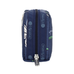 Lesportsac Rectangular Cosmetic 長形化妝包 盥洗包 收納包 女包(海軍藍花卉), , large