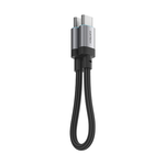 【三入組】CUKTECH 酷態科 240W TYPE-C 15cm 磁吸摺疊 編織快充線 6A 充電線 短線 (CTC615S), , large