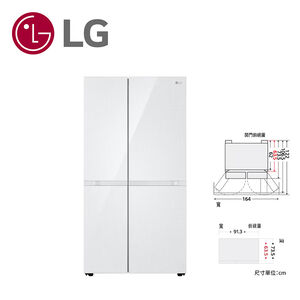 LG GL-BL62WM 對開冰箱653L