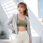 【伊柔 EVEROY】透氣無鋼圈防走光輕運動M-3XL內衣 W013-86 綠色, , large