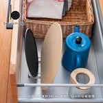 【be worth style】Japan-Made 304 Stainless Steel V-Shaped Cutting Board Stand (Holds Two Cutting Boards / Pot Lid Storage), , large