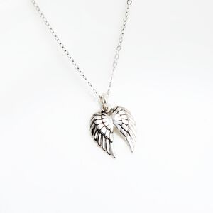 【Angel & Me】Angel Wing s925 sterling silver necklace Birthday gift