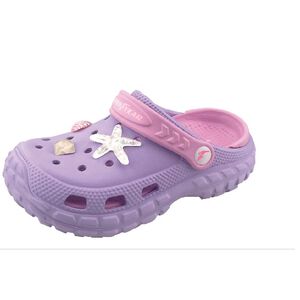 GOODYEAR童輕便水陸布希鞋-粉紫24