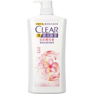 Clear淨 香氛去屑洗髮乳日式櫻花香