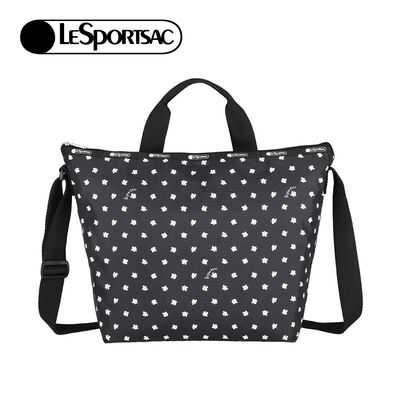 Lesportsac Deluxe Easy Carry Tote 兩用托特包/ 俏皮小雛菊