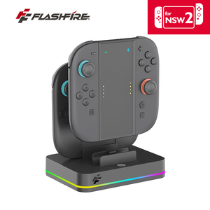 【FlashFire】Switch2 NS2 Joycon多功能充電座 手把充電