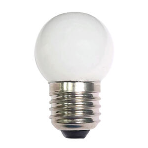 四季光LED磨砂燈泡E27/1W-暖白光