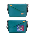 Eco-friendly Crossbody bag & tote bag Two-in-one, Reversible yoyo bag (Indigo), , large