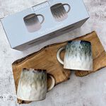【Lesser&Pavey】日式陶瓷馬克杯組2入/窯變馬克杯/復古窯變馬克杯/馬克杯/茶杯/咖啡杯/窯變釉/杯子, , large