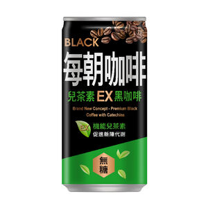 每朝EX無糖黑咖啡188ml