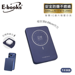 [ E-books ] B145  防爆固態磁吸0.69cm行動電源-藏青色/橘色/銀色, , large