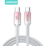 【山水之寶】JOYROOM 60W TYPEC To TYPEC 晶透系列 快速充電傳輸線 120cm, , large