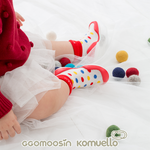 【GGOMOOSIN】學步鞋─彩色豆豆(105mm/115mm/135mm), , large