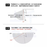 門弓器 加安牌 S771 台灣製 門弓器 關門器 內停 門開90度 適用門重15~30kg, , large