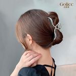 【Gulicc】古莉可 髮夾  韓版愛心 弧形髮夾, , large