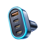 【LISEN】36W+65W 4孔車載充電器 2E7104 車充 車用充電器 點菸器 點煙器, , large