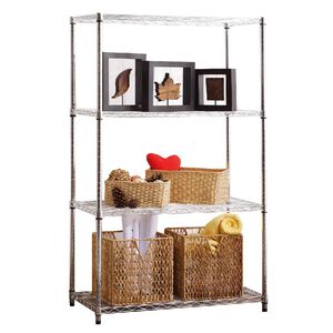 Metal 4 Level Shelf (L)