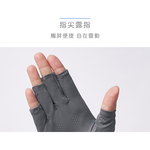 冰絲涼感半指手套 防曬手套 【ONEDER 旺達棉品】GK-HW115, , large
