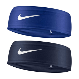 NIKE FURY CLASSIC 頭帶 運動頭帶 止汗髮帶 健身 訓練 運動 吸汗 乾爽 透氣 彈性 止滑 N1011706420OS藍、N1011706473OS深藍
