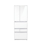 【TOSHIBA 東芝】601公升 極光鏡面六門變頻冰箱 鏡面白 GR-ZP600TFW(B5), , large