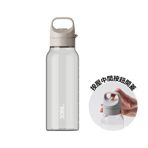 SORIL都會休閒水壺700ml-灰色