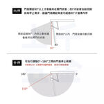 門弓器 加安牌 FHO982 FHO983 FHO984 FHO985 外停 台灣製 防火級 關門器 (可調停止角度), , large