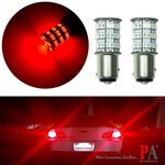 【PA LED】1157 雙芯 55晶 5630 2835 SMD LED 紅光 煞車燈 尾燈 小燈 方向燈, , large