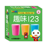 [風車圖書] FOOD超人聰明認知大圖卡-趣味123*新版, , large