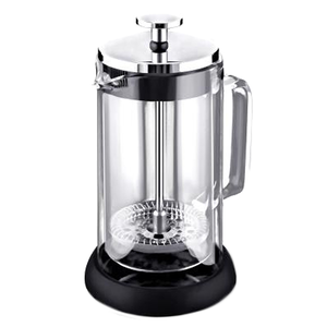 仙德曼雙層玻璃法式濾壓壺-600ml-2入