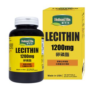 顧可飛卵磷脂軟膠囊 1200mg 100粒裝
