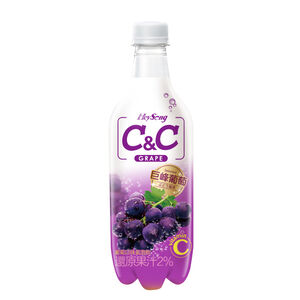 黑松C&C氣泡飲(葡萄)500ml