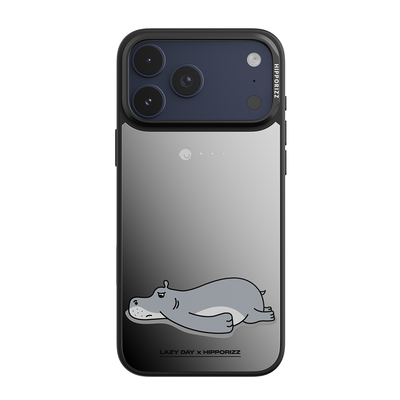 【HIPPORIZZ】iPhone 17 Pro Max Mirra鏡⾯磁吸⽀架殼 厭世