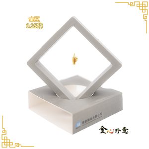 【金心珍意】 一號心情手勢金豆0.25錢&plusmn;5%｜送收納盒