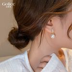 【Gulicc 】古莉可 耳環 精緻珍珠耳釘, , large