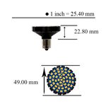 哈雷專用 LED方向燈燈泡 P21W 1156 黃光 48晶 SMD LED 哈雷子彈型燈具專用【PA LED】, , large