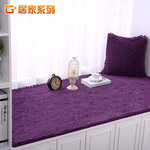 Microfiber long-haired water-absorbing anti-slip floor mat 70x140 cm - peach red, , large
