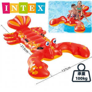 【SV61378】INTEX大龍蝦 雷龍充氣浮排 坐騎 大人小孩都可以玩 游泳 玩水 戲水