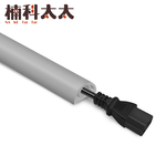 室內外PVC軟膠線槽-灰色2公分 618-CDGR20, , large