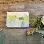 【Monster】 Soft Diatomaceous Earth Absorbent Mat &ndash; BiiJiuzi Collection (60x40cm) &ndash; Sihcao Green Tunnel &ndash; Flow, , large