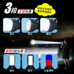 100W強光探照燈手電筒, , large