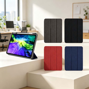 【山水之寶】ZGA iPadAir11吋M2-M4(2024-2026版)Air4/5、Pro3~6代保護套酷派系列三角折內置筆槽平板保護殼