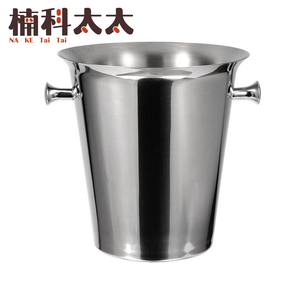 不鏽鋼冰酒桶 銀把5L 618-SUSBK5LSH