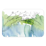 【Monster】 Soft Diatomaceous Earth Absorbent Mat &ndash; BiiJiuzi Collection (60x40cm) &ndash; Sihcao Green Tunnel &ndash; Flow, , large