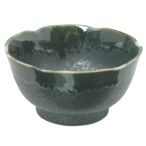 [豐名日本餐具] 3.6小缽 綠彩流 / H91-36FB